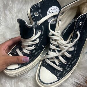 Converse Classic Black and White High-Tops